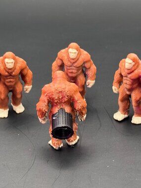 Bigfoot Sasquatch Tire Valve Stem Caps